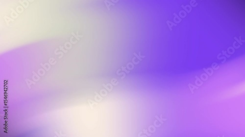Blurry purple and white gradient background.