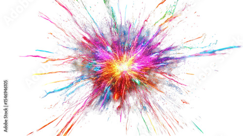  Festive – elegant fountain-style firework capturing cascading sparks on transparent background