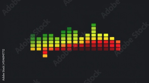 Colorful Equalizer Illustration