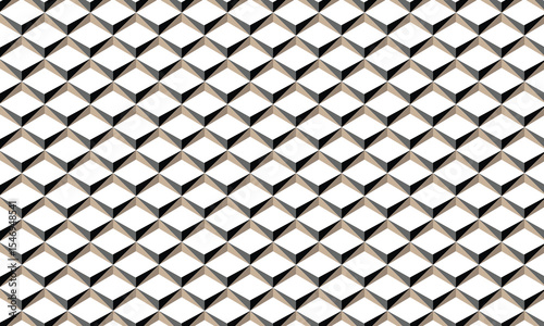 Seamless 3d style pattern Background