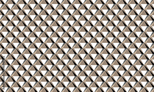 Seamless 3d style pattern Background