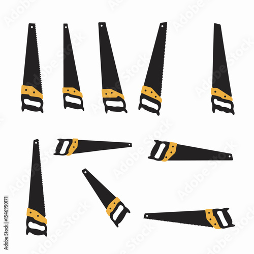 Wood saw tool equipment for woodworking jobs