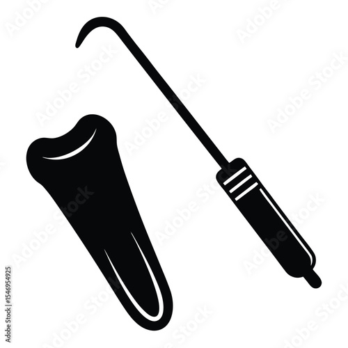dental hygienist element isolated prophylaxis past on white background