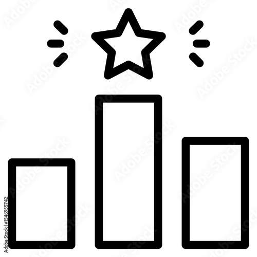 Positioning icon in vector illustration