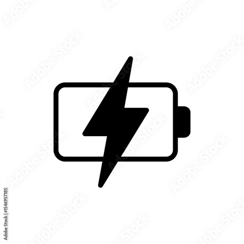 Battery icon symbol for apps and websites. battery Charging sign. battery charge level