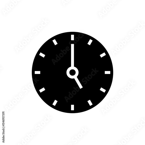 Clock icon symbol for apps and websites. Time sign and symbol. watch icon