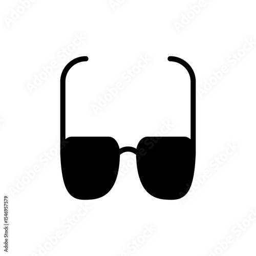 Glasses icon symbol for apps and websites. Glasses sign and symbol