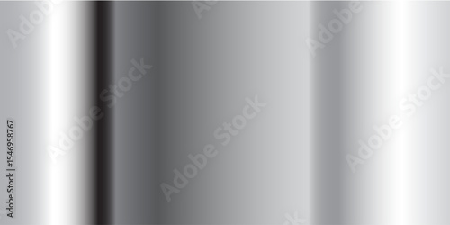 Gradient with a metallic silver texture. Polished plate with light effects. Eps10
