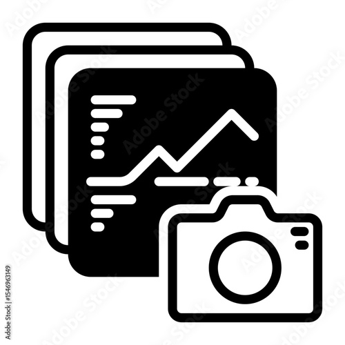Image icon, glyph icon style
