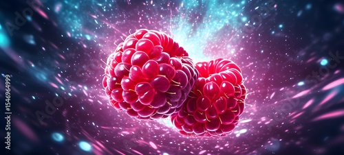 galaxy version of raspberry World,ai generative