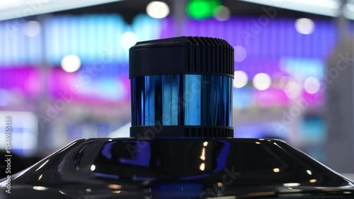 high definition Lidar and camera for self driving car sensor seen