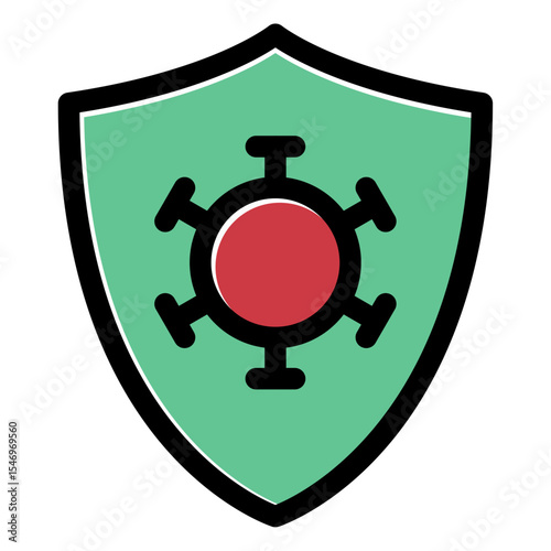 antibacterial vector icon