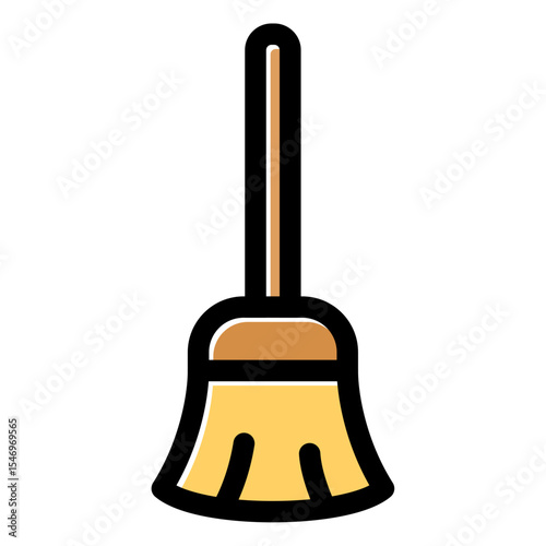 broom vector icon