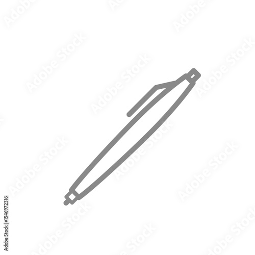 ボールペンのベクターアイコン
