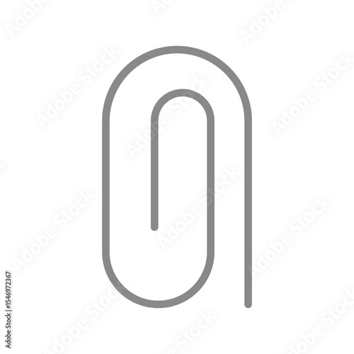 大きなクリップのベクターアイコン