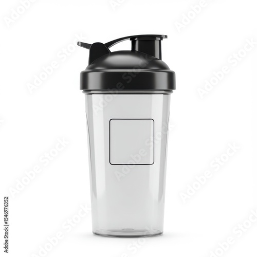 Wallpaper Mural Protein shaker isolated on white background for fitness use. Torontodigital.ca