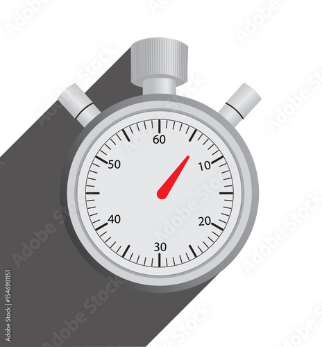 Stopwatch vector illustration.