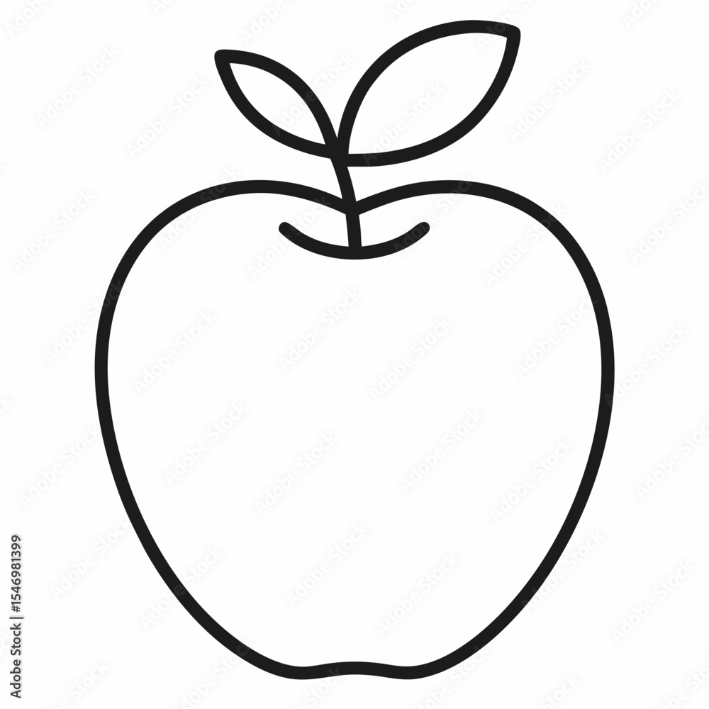 Apple: Silhouette & Outline
Apple: Silhouette & Outline