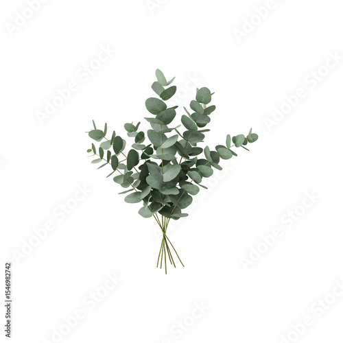 Wallpaper Mural Artificial Eucalyptus Stems for Home Decor Torontodigital.ca