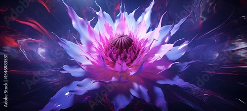 Galaxy Version of Dragonfruit world,ai generative