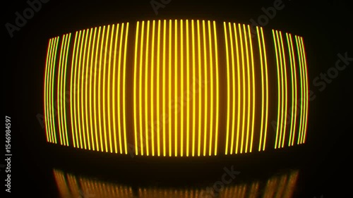Glowing Abstract Neon Background