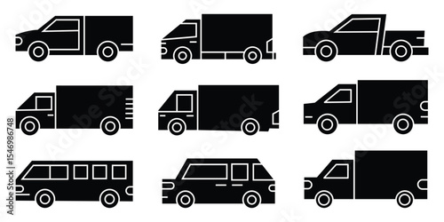car icon set. car icon.
