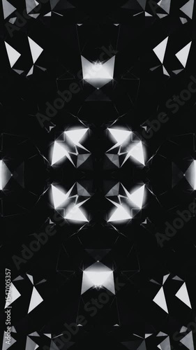 Radiating Waves Abstract geometric Pattern Halftone