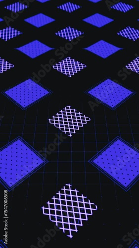 Radiating Waves Abstract geometric Pattern Halftone
