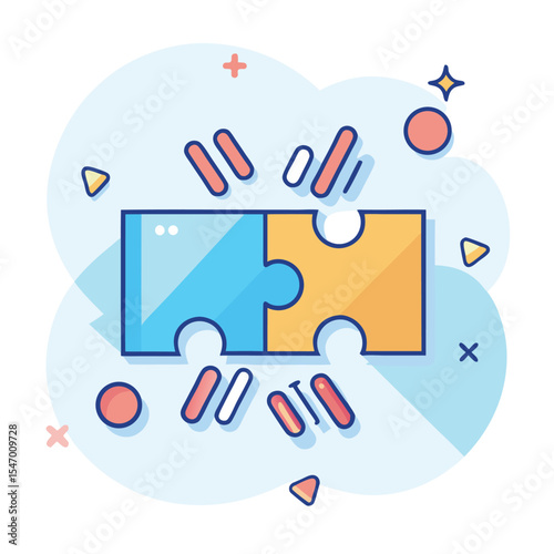 Cleanliness and hygiene concept illustrated with a soap bar and bubbles in vector illustration