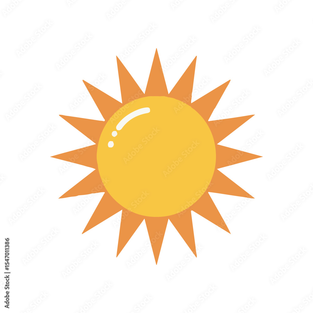 sun vector illustration sun vector illustration
