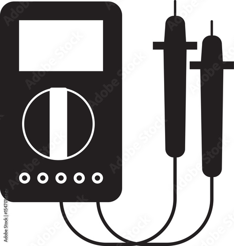 Silhouette Digital Multimeter 