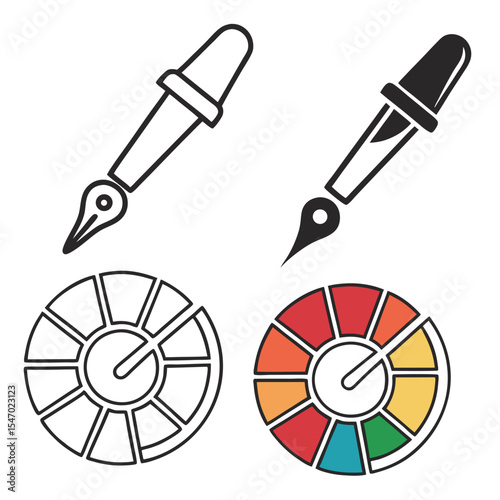 Color Picker & Swatch Icons