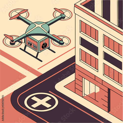Drone Delivery Service Revolutionizing Urban Logistics with Autonomous Aerial Transportation