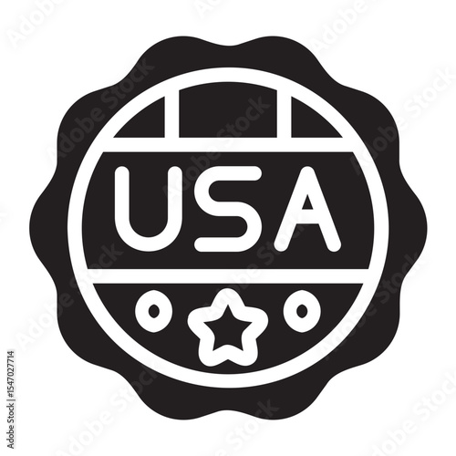 made in usa gradient icon