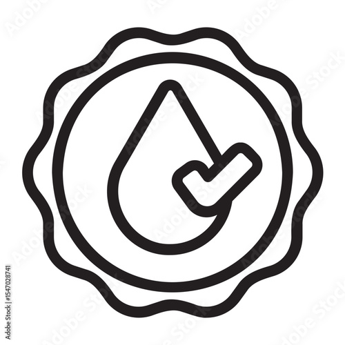 dermatologically tested gradient icon
