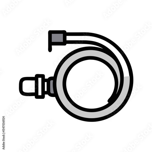 Minimalist grayscale microphone icon on a stark black background