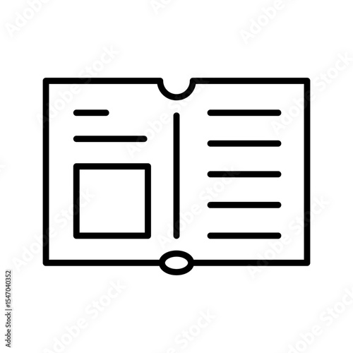 Lineart Icon menu
