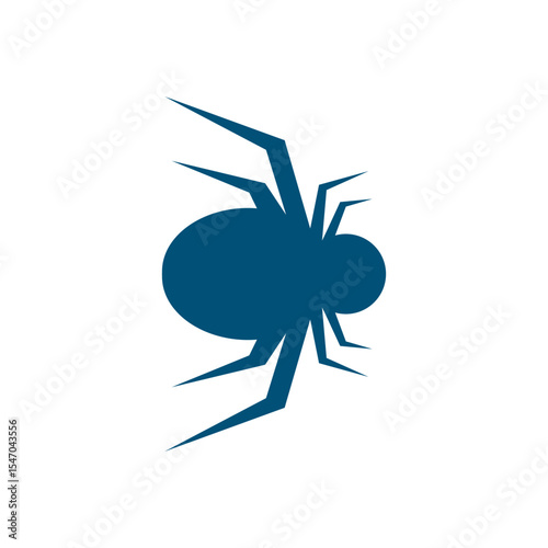 black spider image design