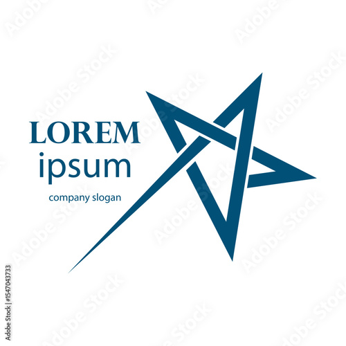 successful victory star logo design