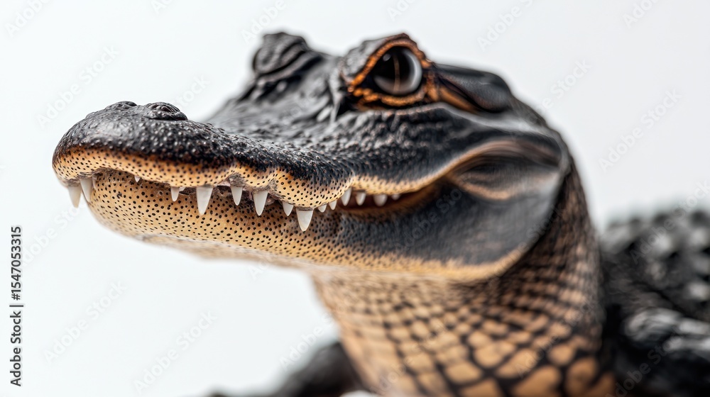 Fototapeta premium Close-up of a young alligator