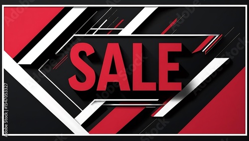 Black Friday Sale Banner with Bold Typography