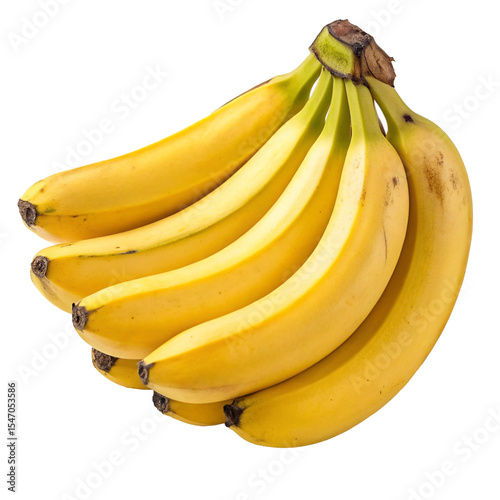 Ripe Yellow Bananas: A Vibrant Bunch for Your Projects