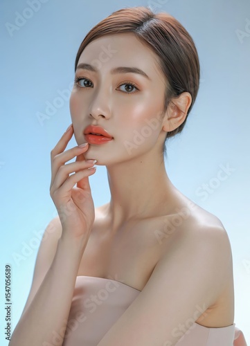 Asian Beauty Close-up
