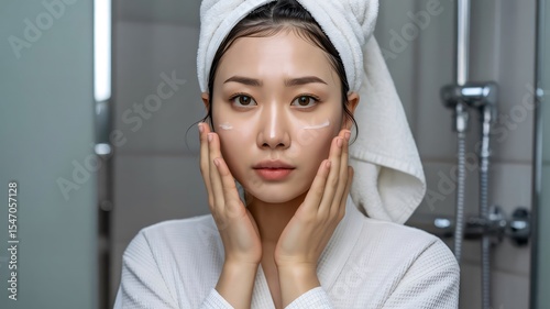 Asian Beauty Close-up