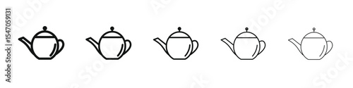 Teapot icon design, logo, app, UI. Vector illustration, EPS