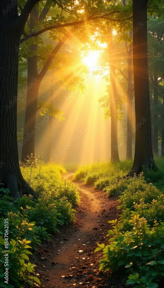 Obraz premium A serene landscape bathed in golden sunlight, symbolizing spiritual peace and the promise of salvation Perfect for religious themes, meditation, hope, and faith imagery , lake, faith, purity