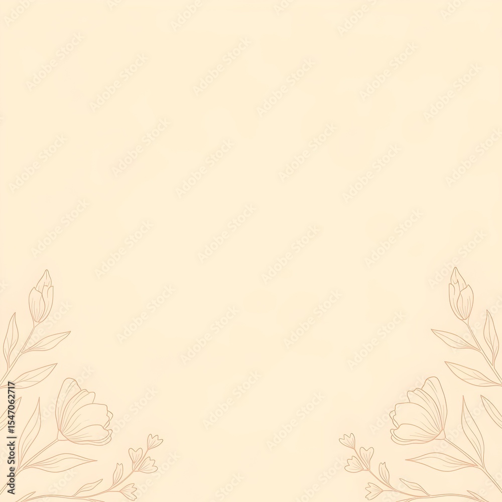 Obraz premium 꽃 배경