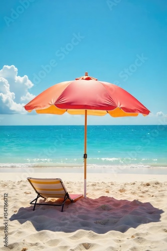 Beach umbrella providing shade within a pop-up tent structure, offering sun protection and shelter Perfect for outdoor relaxation and coastal adventures , shore, fun, beach tent