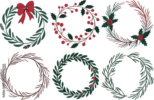 Beautiful Merry Christmas Drawing with Festive Elements and Holiday Theme. Hand Drawn Merry Christmas Illustration Featuring Tree Ornaments and Gifts. Artistic Merry Christmas Drawing Design