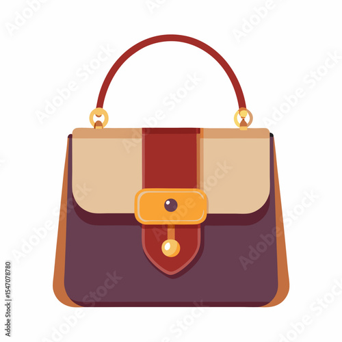 Stylish Handbag Design Perfect for Fashion Branding Projects, Websites, and Apparel Logos Featuring a Classic Elegant Purse